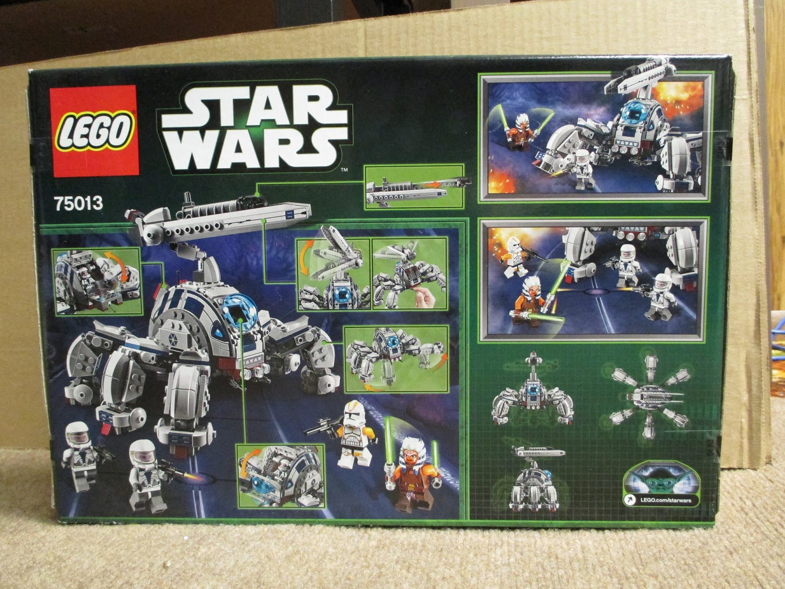 LEGO 75013 Star Wars UMBARAN MHC Mobile Heavy Cannon Vehicle Minifigures Set ~ stores.ebay.com