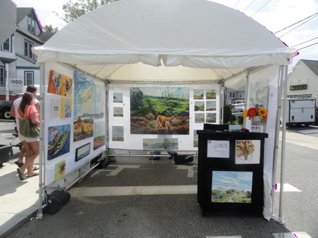 the accidental artist: Mystic Outdoor Art Festival - Yay!