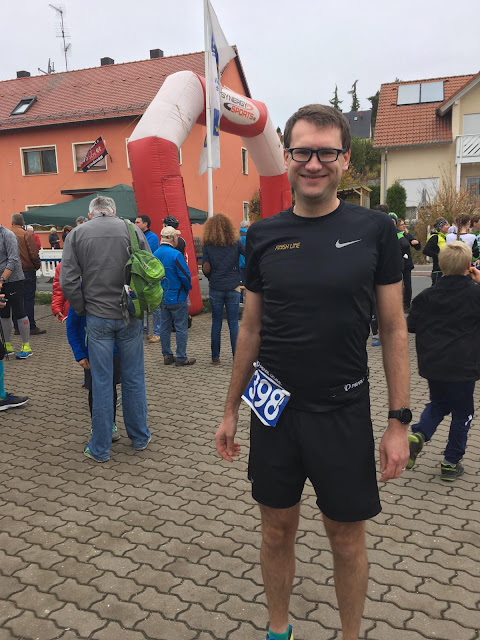 Kurz vor dem Start bei gutem Laufwetter