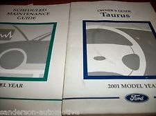 Owner manual for 2001 ford taurus #3