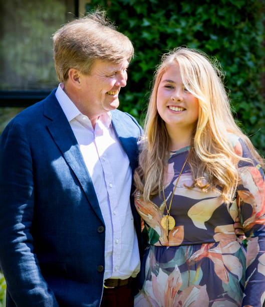 Royal Family Around the World Dutch King and Queen pose with their