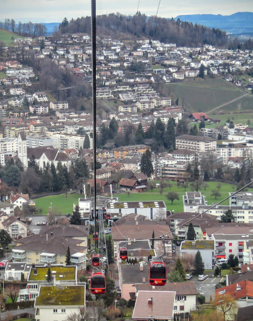 Long Winter Weekend Lucerne Switzerland - Cable Car to Mount Pilatus