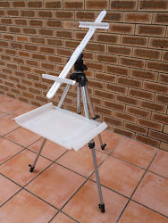 easel watercolour tray travel easels eden sun butler ikea manfrotto adaptor log