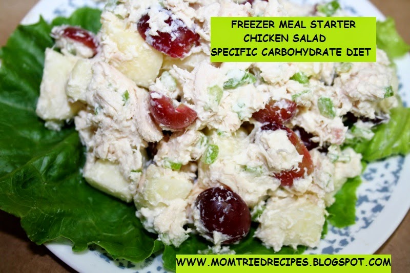Mom Tried Recipes : Shredded Chicken Salad Specific Carbohydrate Diet ...