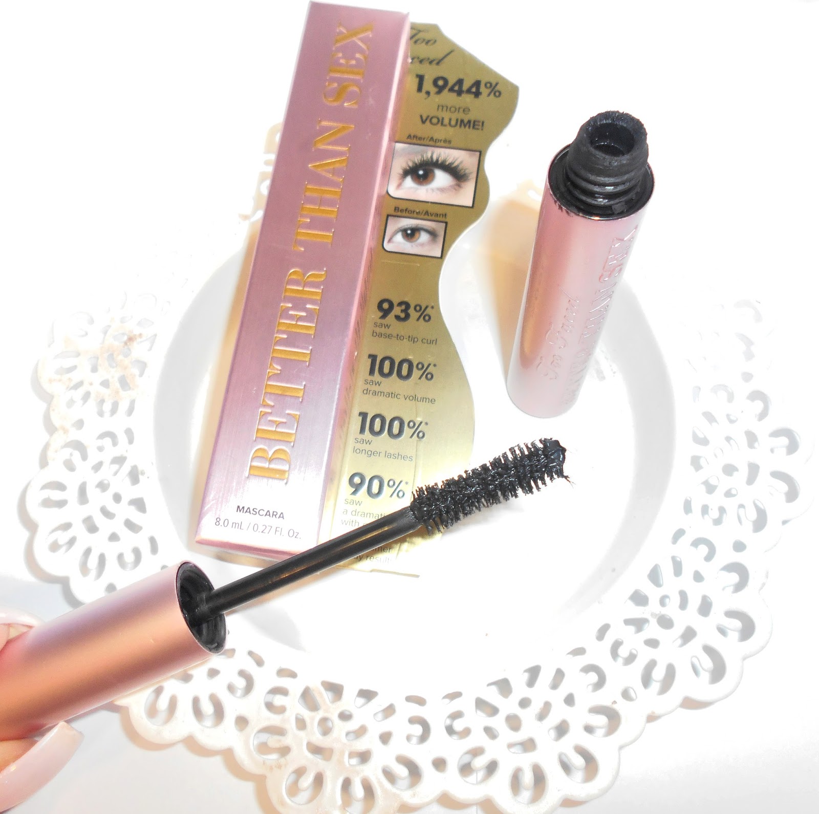 Beauty Meowing Too Faced Better Than Sex maskara