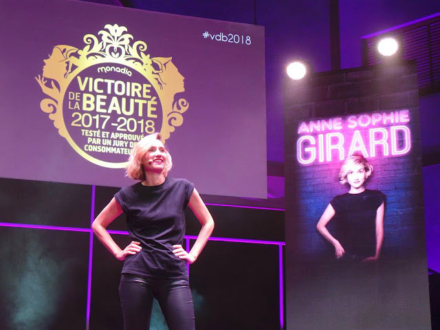 Victoires de la beauté 2018 cosmétiques beauté soins coulisses théâtre de Paris
