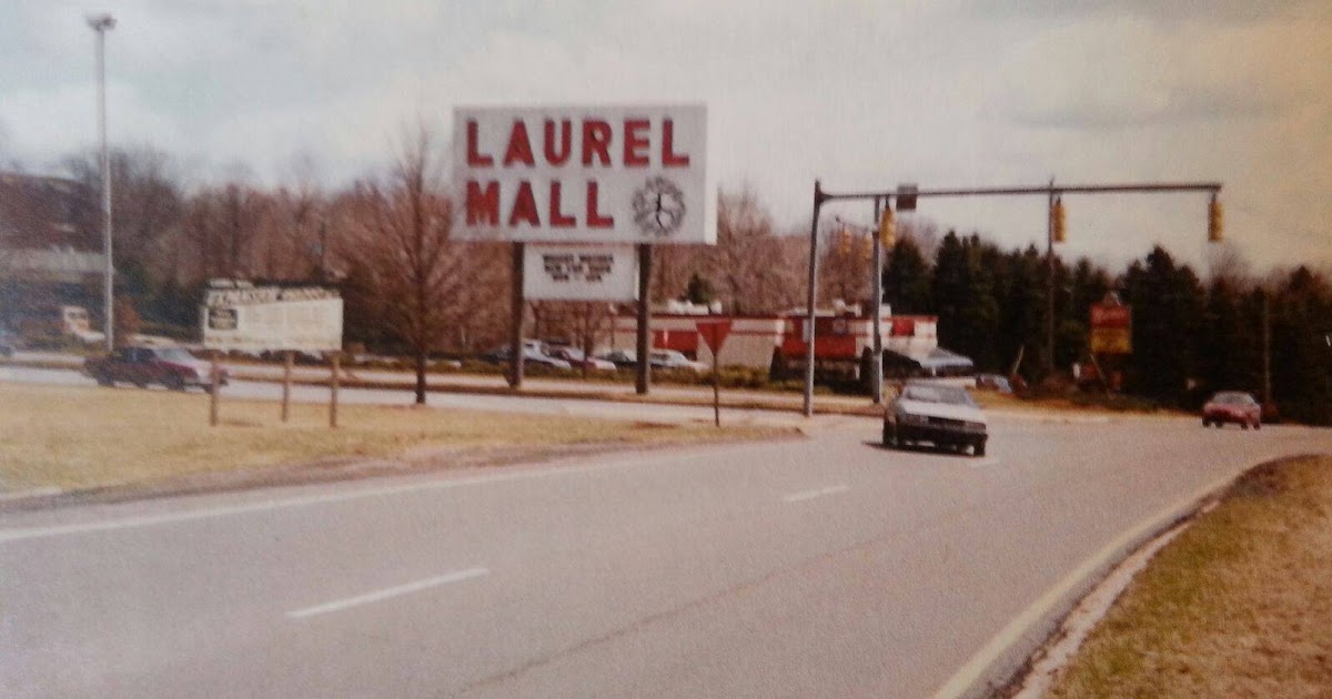 Neon Rocketship Laurel Mall In The 80's