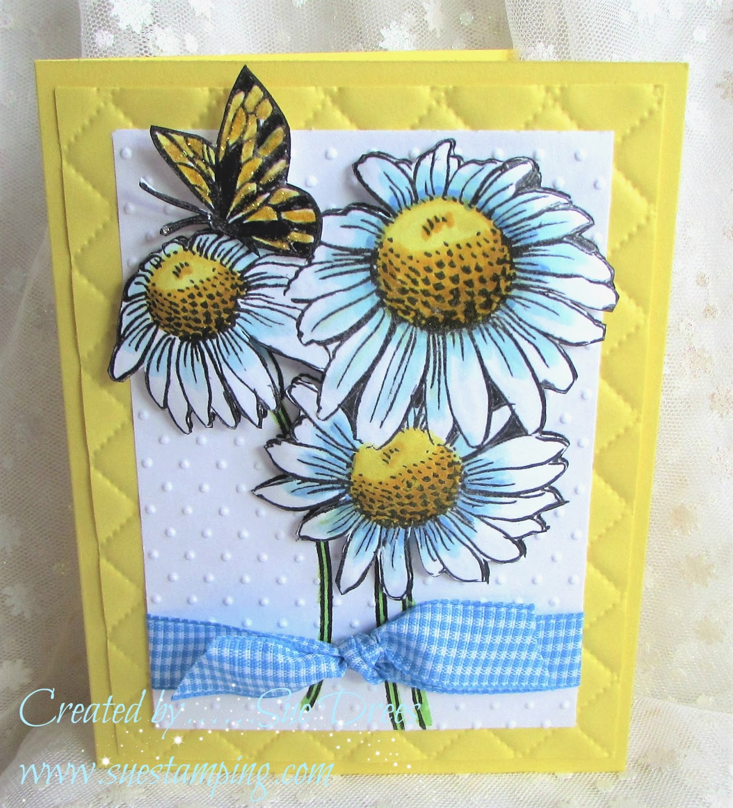 Buffalo Stamps & Stuff BSS IDEA Daisies