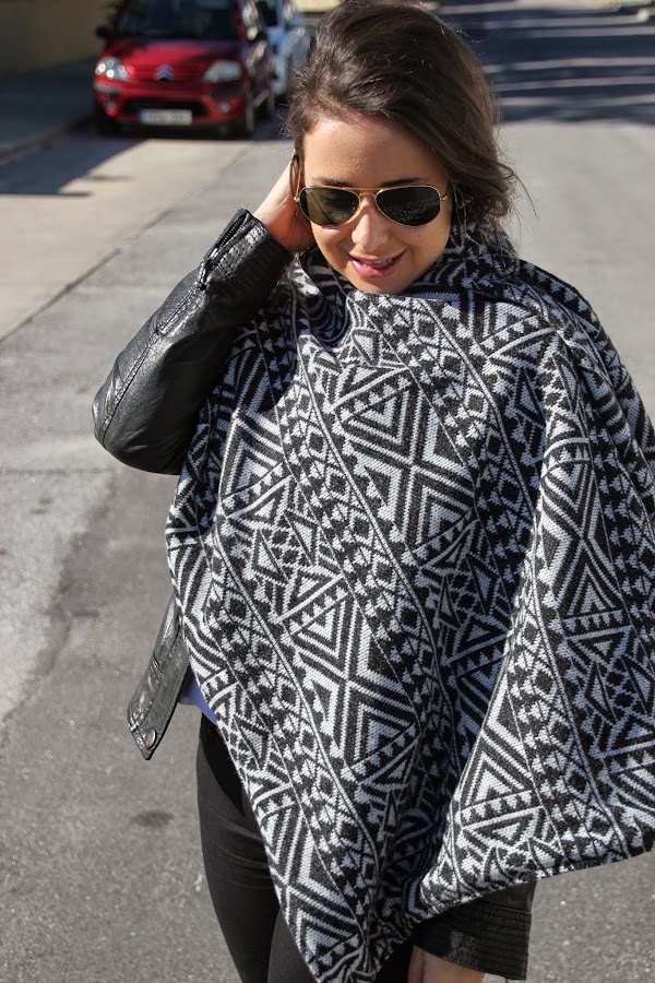 diy poncho reversible como hacer patrones gratis