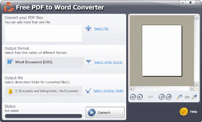 Free PDF to Word Converter 5.1