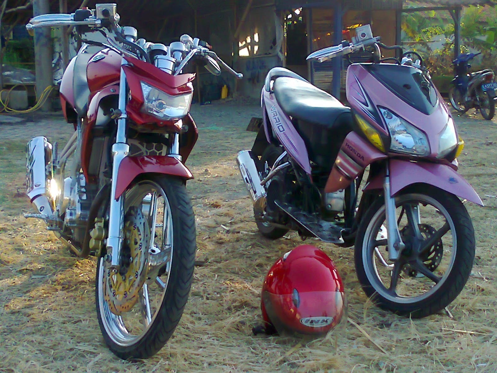 Modif Motor Vixion Sederhana Tapi Keren Nelpon m