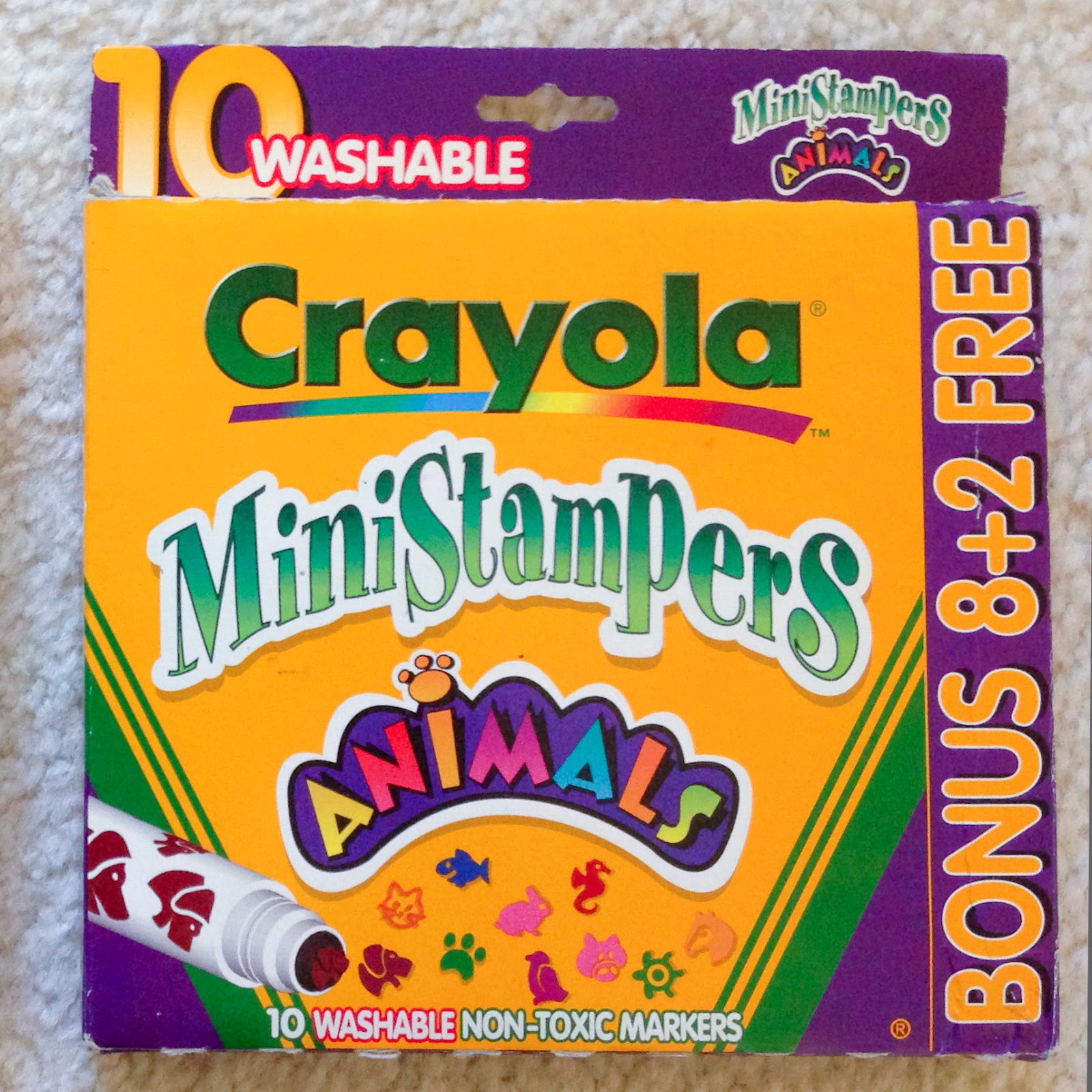 Beukende zingen Vergoeding Crayola Stampers Markers: What's Inside the Box and History | Jenny's Crayon  Collection