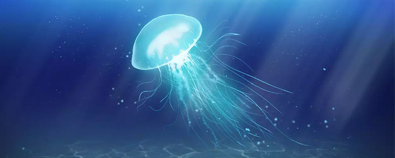 jelly fish photoshop painting