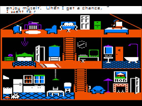 Little Computer People: a game released for the Apple II in 1985