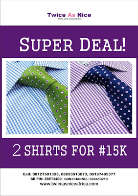 ss Get 2 shirts for #15K