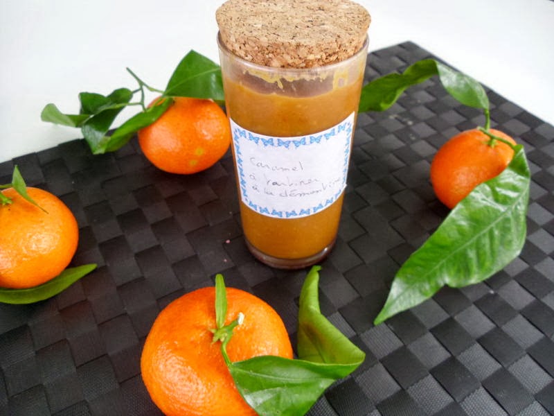 Gourmande ou passionnée... Sauce caramel à la clémentine corse