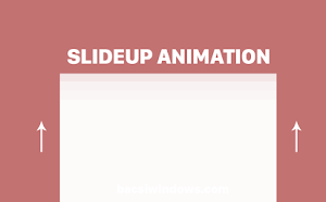 CSS3 Animation Framework - Hiệu ứng slideUp tuyệt đẹp cho Blogspot