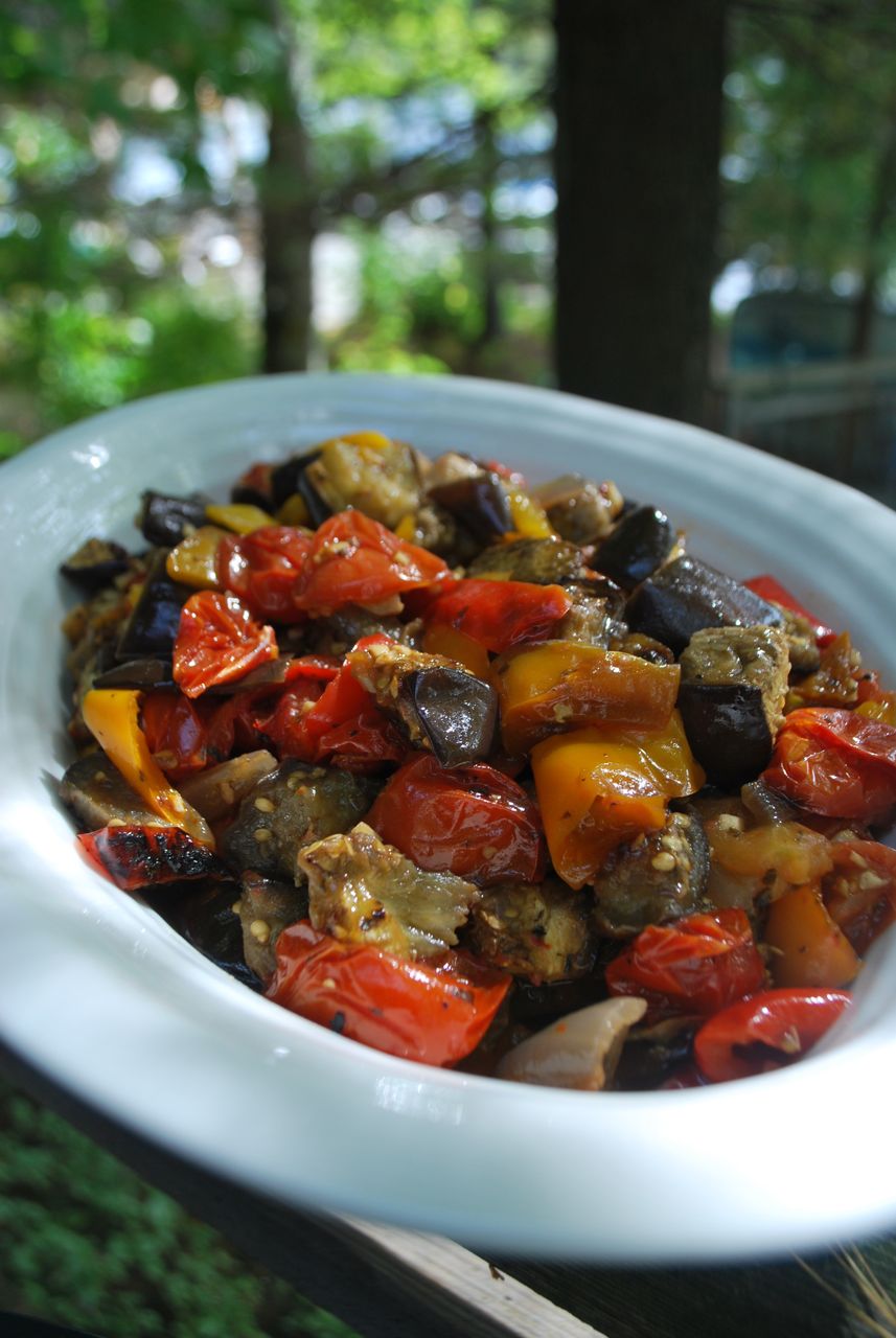 Scrumpdillyicious Roasted Vegetable Ratatouille