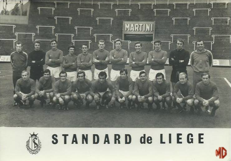 Le Standard de Liège d'hier à aujourd'hui 19701971 champion