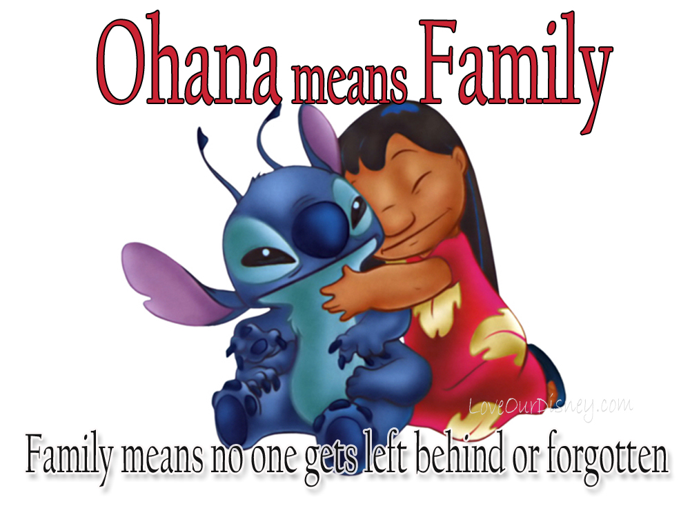 ohana means family coloring book pages - photo #13