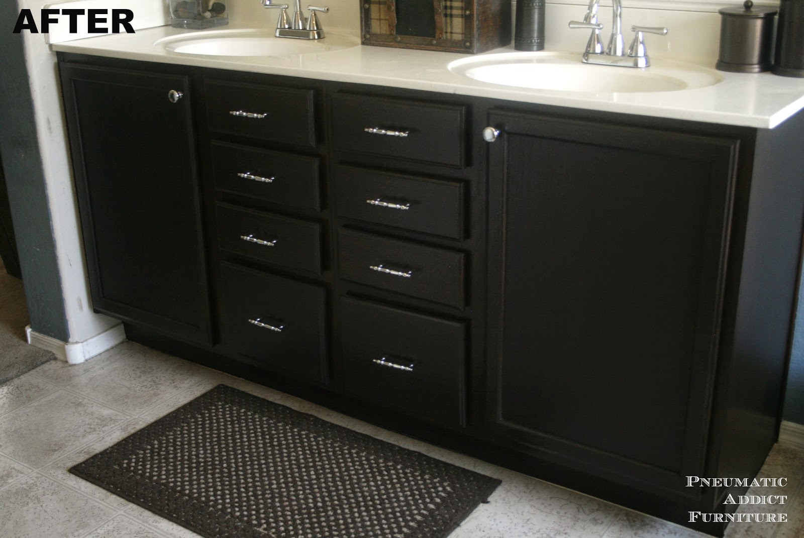 Darken Cabinets Without Stripping The Existing Finish Pneumatic