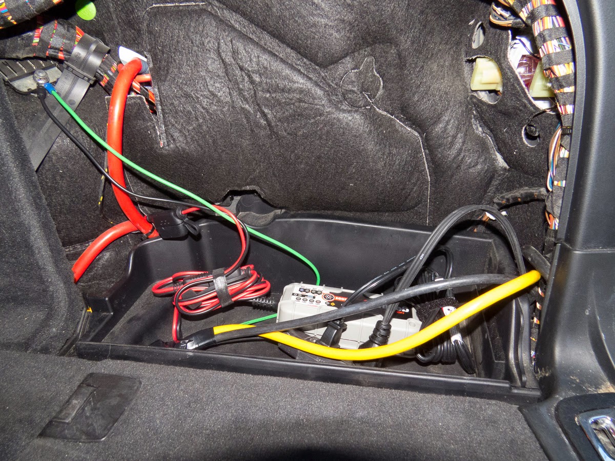 Installing a 12V Battery Trickle Charger in the BMW E60 / E61 5 Series
