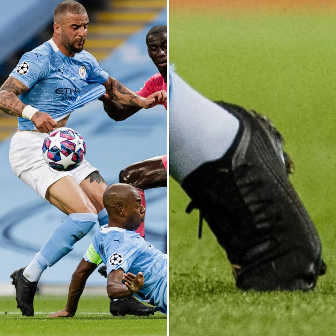 Kyle Walker To Leave Nike For Adidas or Puma Debuts Blackout Boots