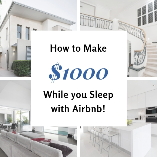 How to Make $1,000 While You Sleep With Airbnb!  via  www.productreviewmom.com