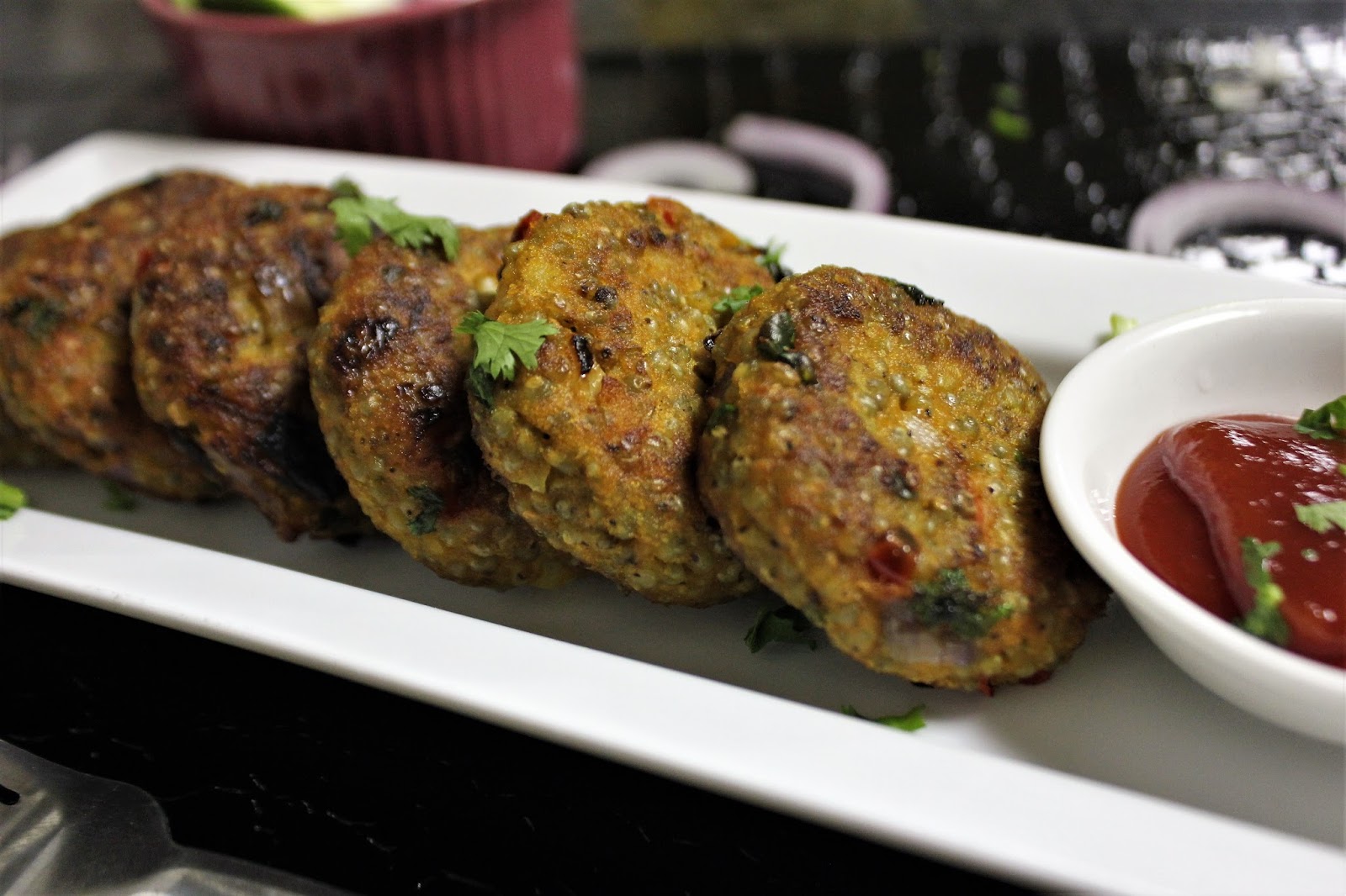 Bethica's Kitchen Flavours Bajra (Pearl Millet) Tikki / Cutlet / Patty