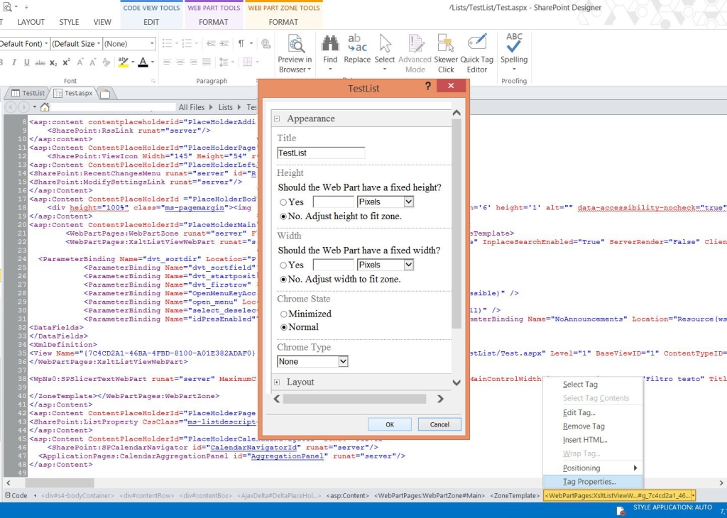 List View Tools tab missing in SharePoint Designer 2013 | MdMazzotti's Blog