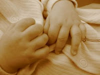 Baby hands. Stock Photo credit: lraine