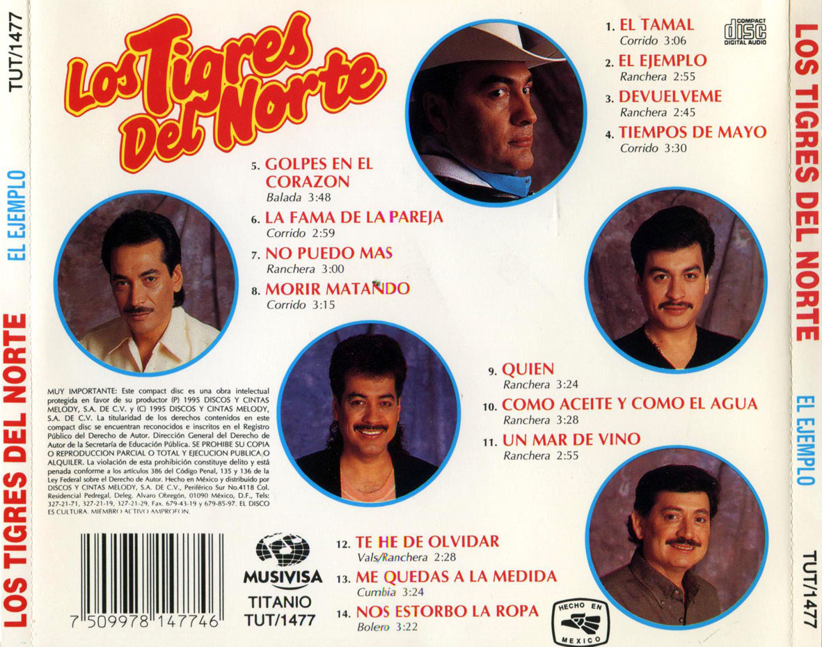 PLANETA MUSICAL: LOS TIGRES DEL NORTE - EL EJEMPLO