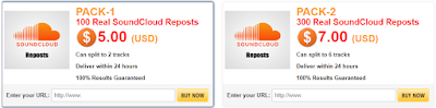 SoundCloud Reposts packages