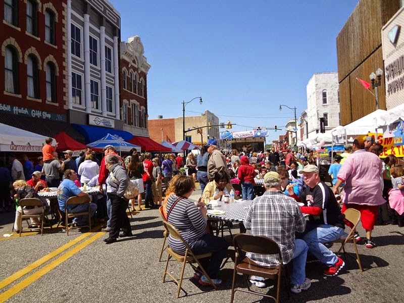 Visit Calhoun County Noble Street Festival Weekend