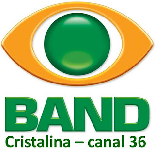 A retransmissora TV Cristalina, afiliada da Band está no ar, no canal 36