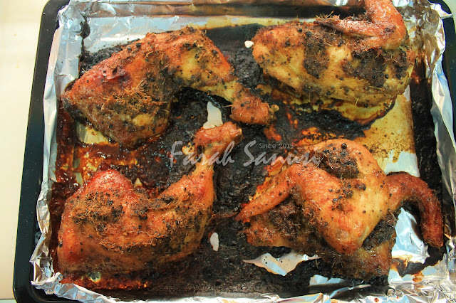 Resepi Ayam Panggang Ala Kenny Rogers Blog Farah Sanusi