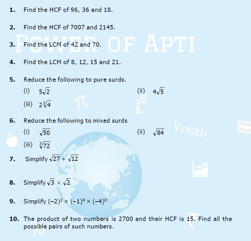 Maths, Power of Apti, Aptitude Building, CSAT, CAT, XAT, Bank PO, SSC CGL. RBI, CAPF, Aptitude Tests, Clerical http://civils.pteducation.com/p/powerofapti.html
