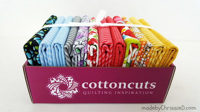 Cotton Cuts fabric subscription review by madebyChrissieD.com