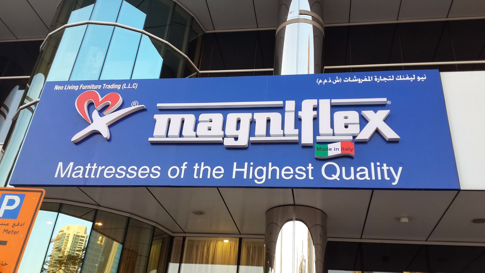Sign boards Magniflex signage Dubai