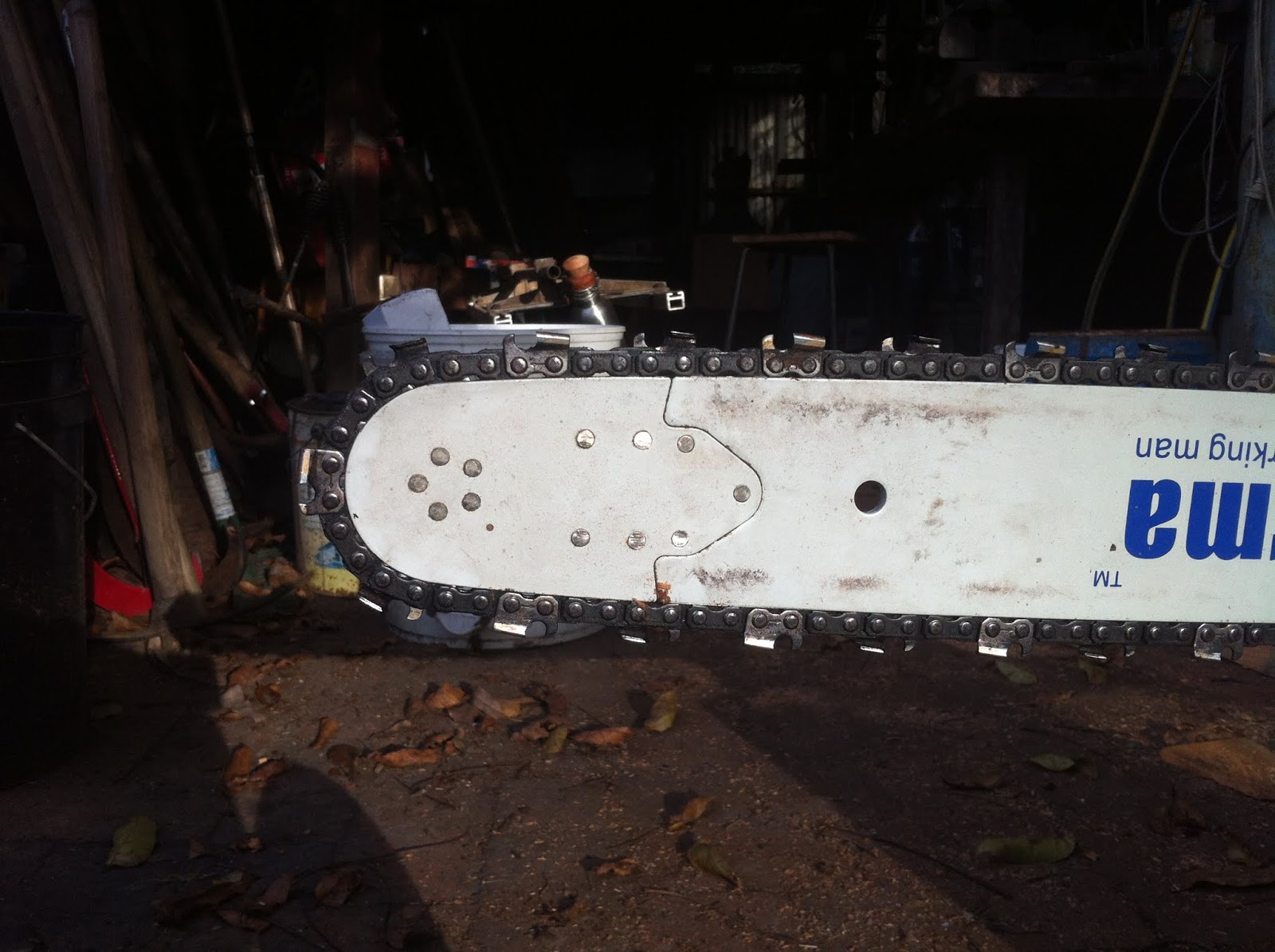 Bruce Teakle's Pages Holzfforma chainsaw bar review