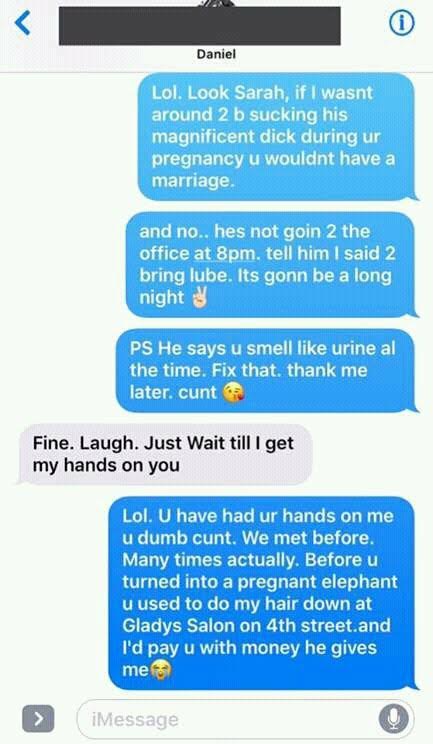 2 "I'd pay you with the money he gives me" Check out alleged conversation between a man's wife and his side chic