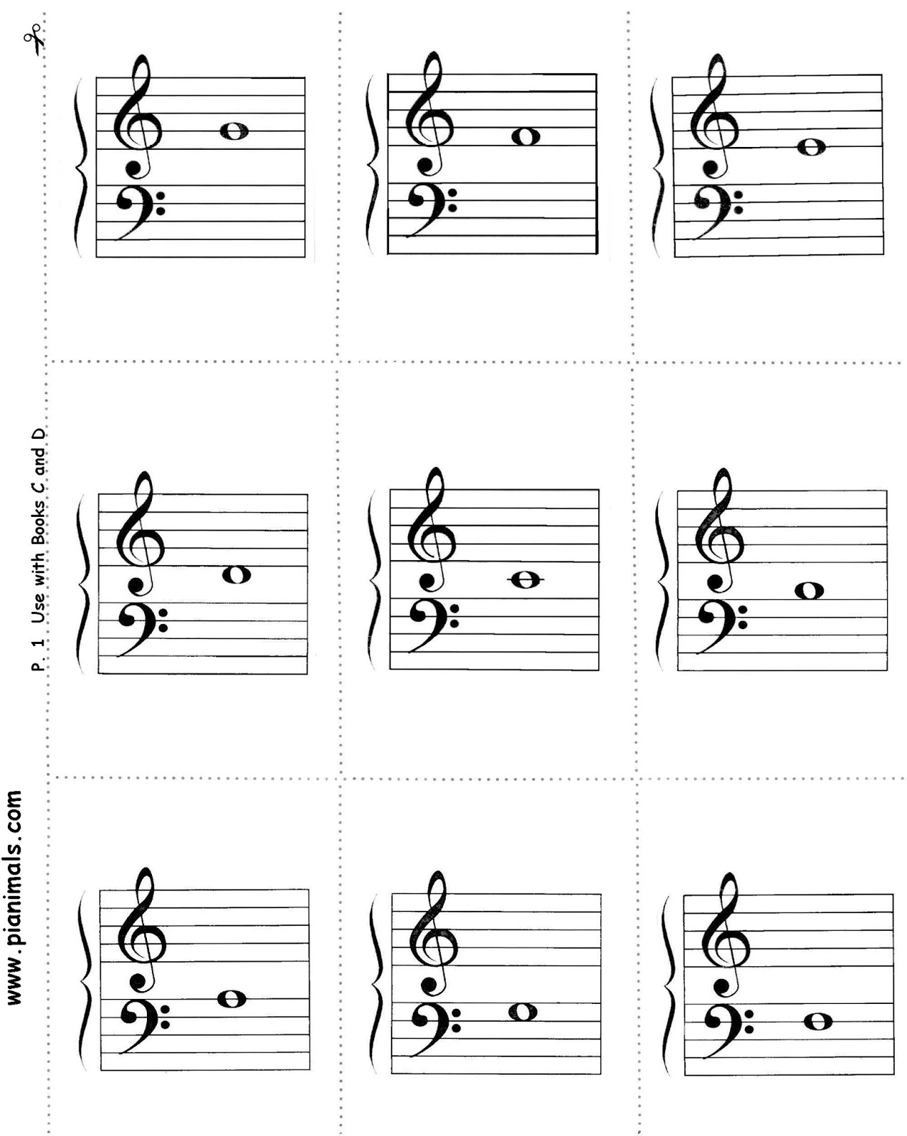 In Harmony Note Flashcards In Harmony Note Flashcards