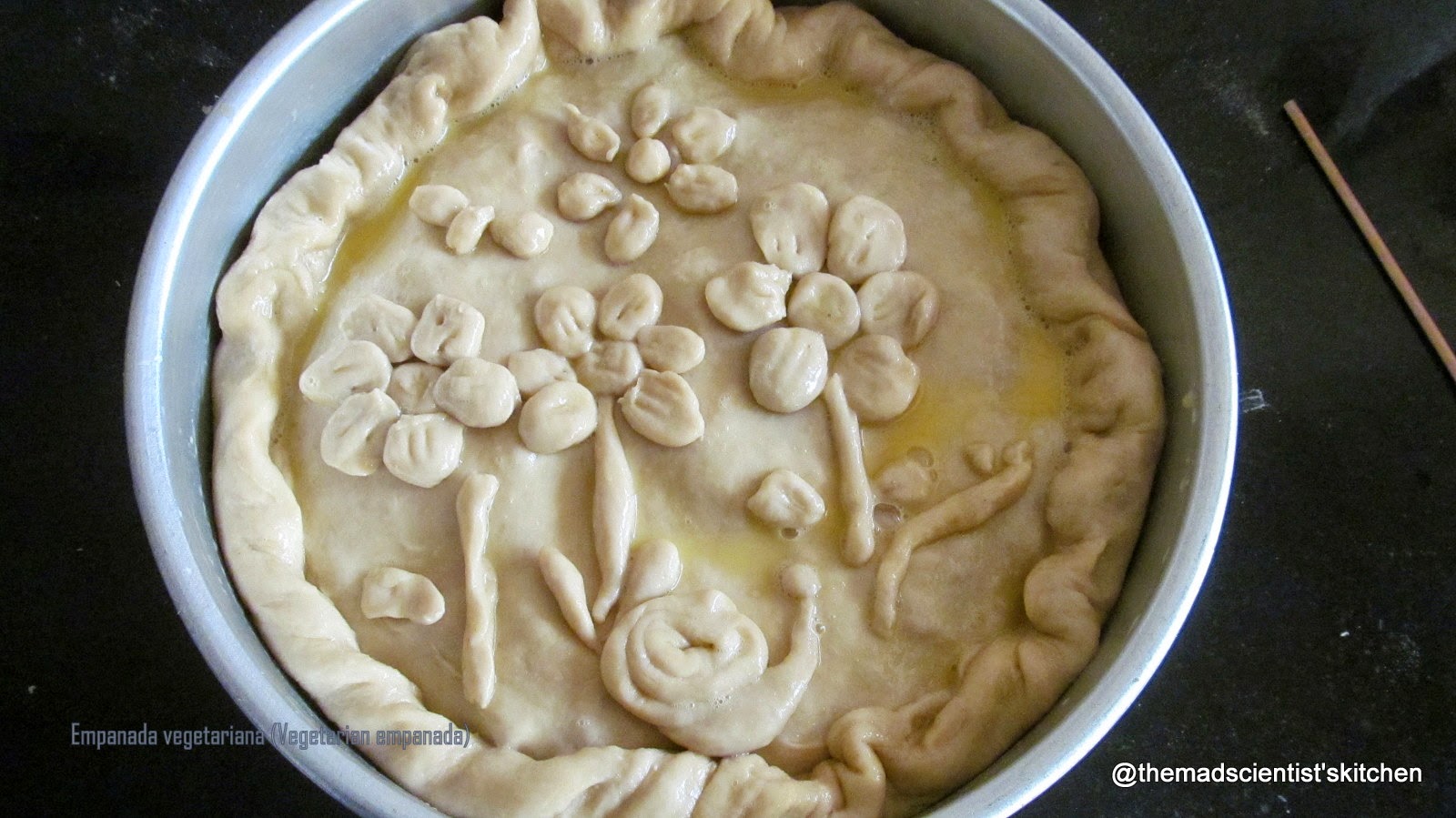 Empanada vegetariana (Vegetarian empanada)