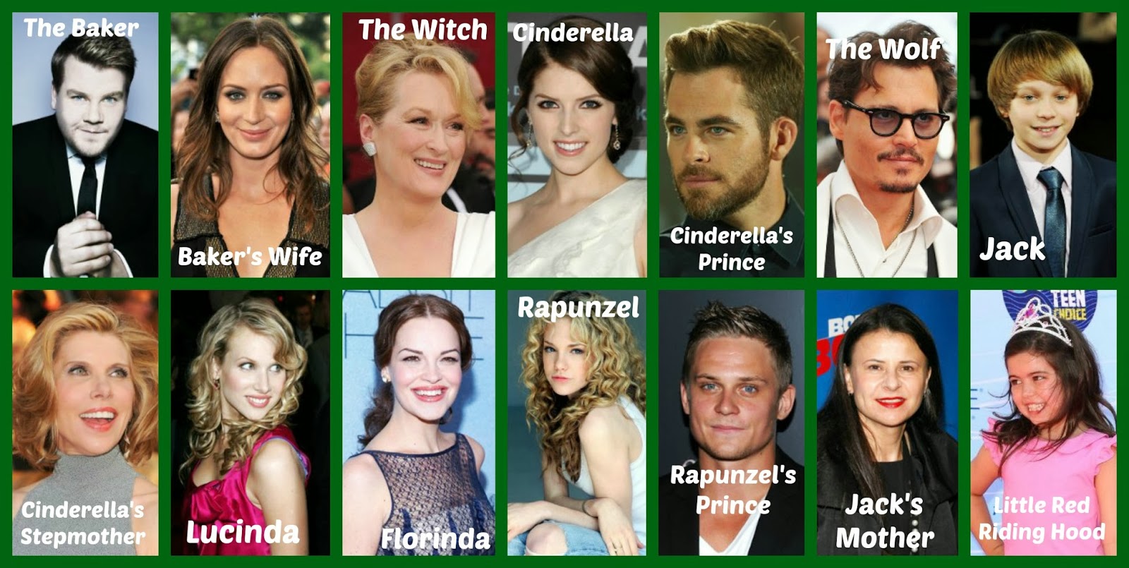 Into the Woods Movie Cast