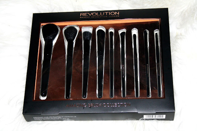 Makeup Revolution 9 Piece Amazing Brush Collection