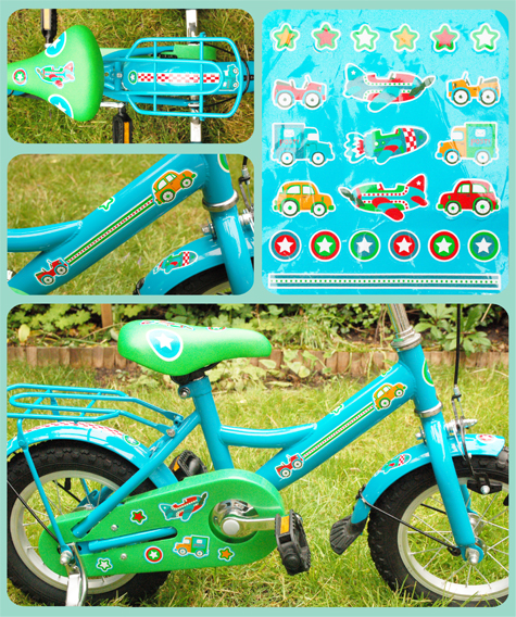 stickers for childrens bikes