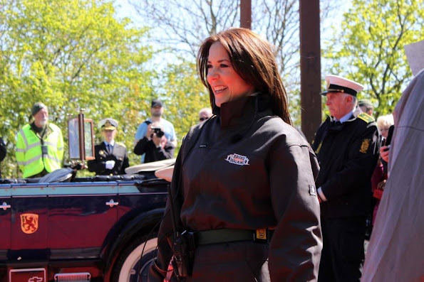Princess Mary attended the opening of Bridge Walking
