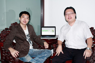 Foto William Tanuwijaya Bersama Leontinus Alpha Edison