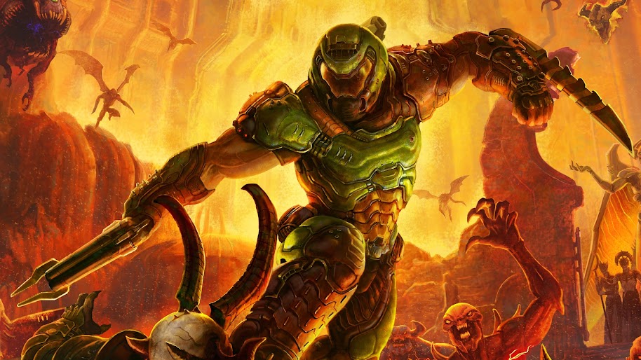 Download Doom Eternal Wallpaper Hd Gif