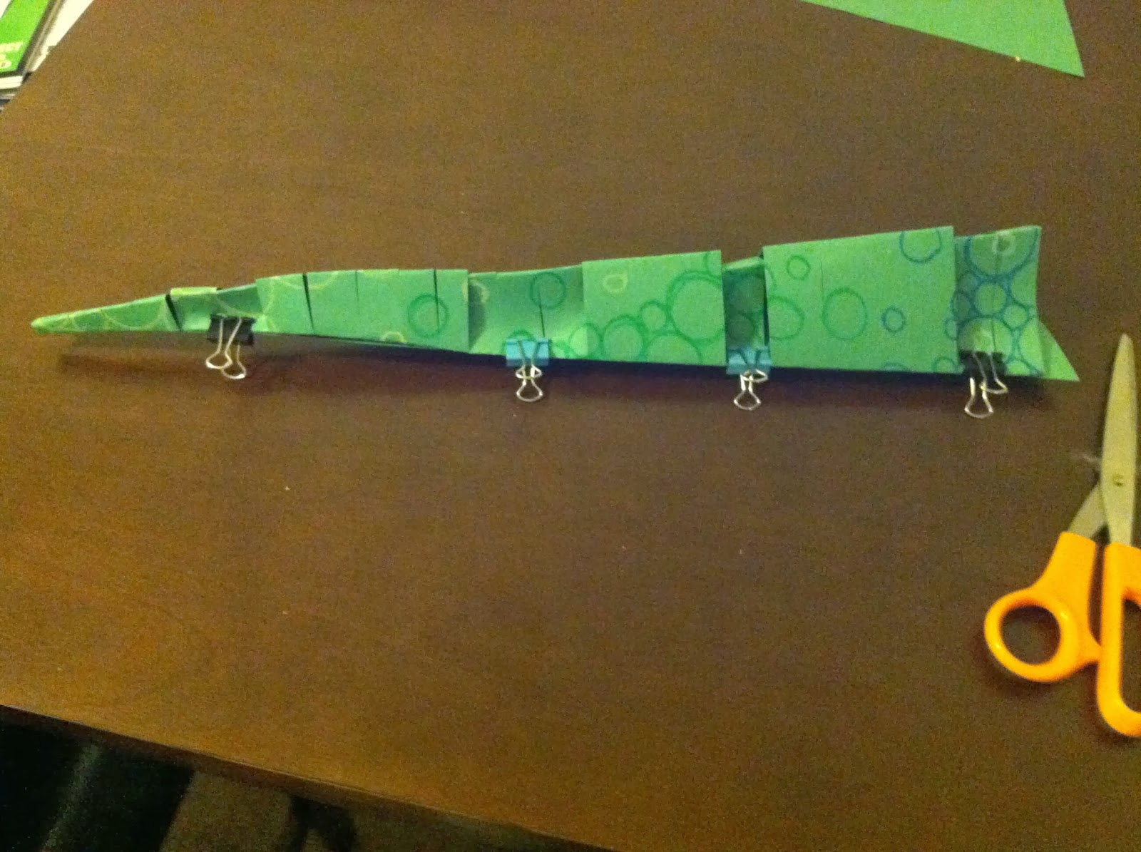 Art With Ms M 3D Construction Paper Lizards!